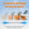 1pc Automatic Rebound Abdominal Training Wheel