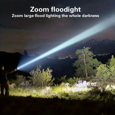 Rechargeable LED Tactical Lantern Torch Light