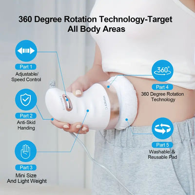 1pc Cellulite Handheld Electric Body Massager