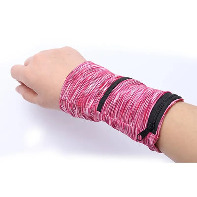 Breathable Outdoor Zipper Wrist Arm Wallet