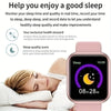 Unisex Health Monitor Digital Fitness Smartwatch