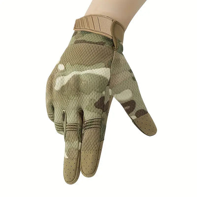 Man's Anti-Skid Camouflage Tactical Military Gloves