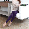 Warm Solid Color Thick Women's Stretch Thicken Skinny Leggings (Footless) - lessmoney.com